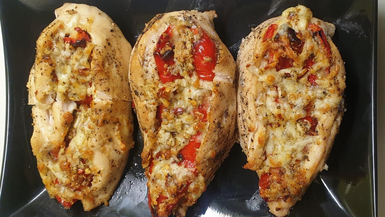 Easy and Cheesy Baked Chicken Breast with Cheese | Dinner Recipe