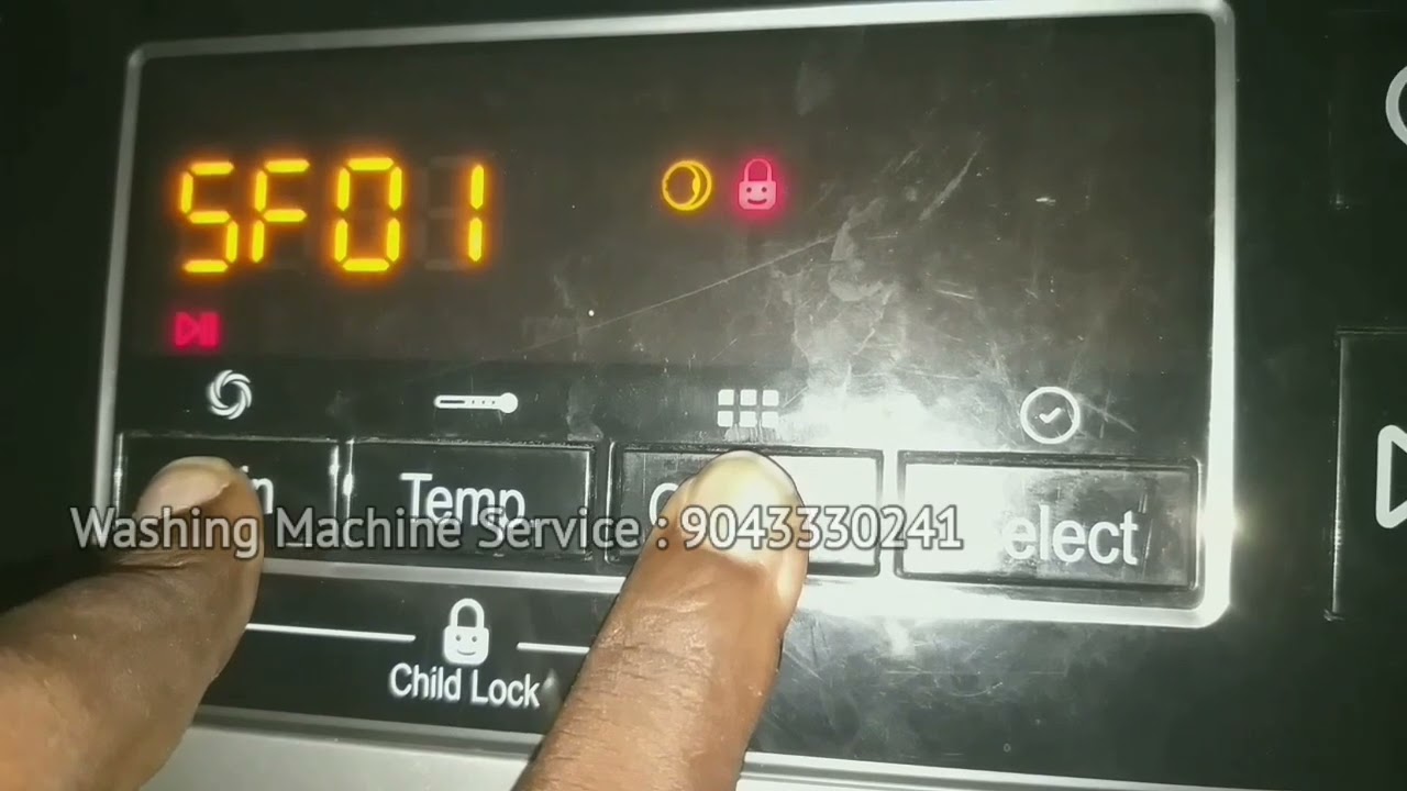 IFB Washing Machine Child Lock Safety Feature Demo | IFB Senator WSS Steam FrontLoad Washing Machine
