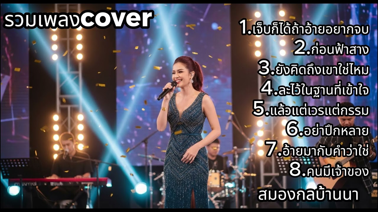 รวมเพลง Cover ฟังสบาย เปิดได้ทั้งวัน | สมองกลบ้านนา
