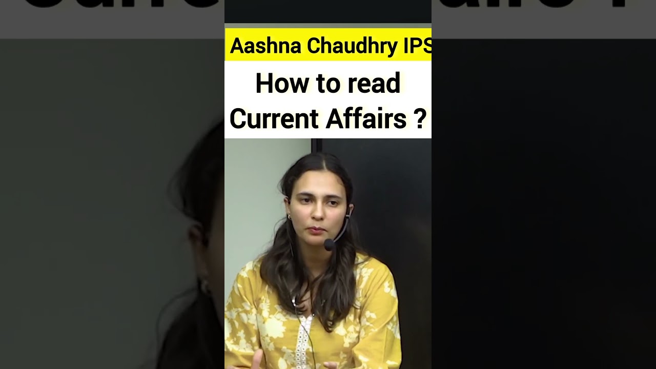 Как читать текущие события #upscprelims2025 #motivation #upsccse #shaktidubey #upsc #ias #topper