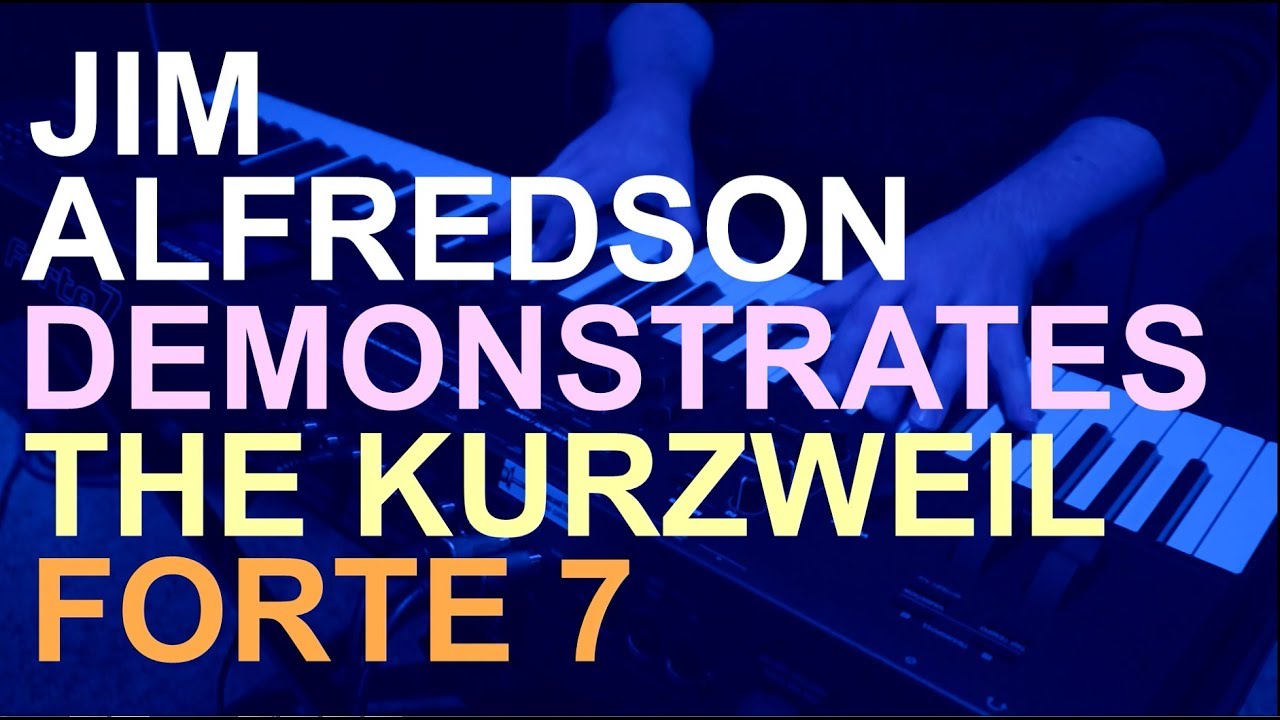 Kurzweil Forte 7 Quick Demo Pt 1 [NO TALKING]