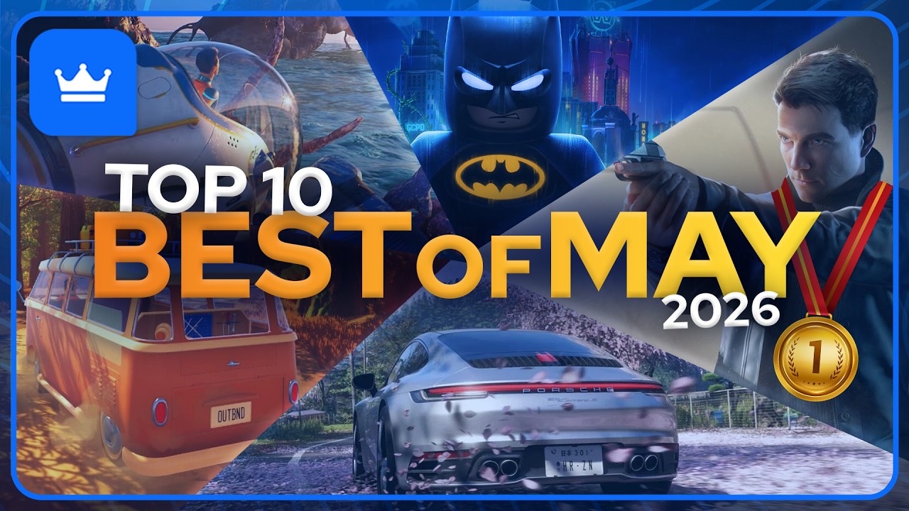 Топ-10 крупнейших игровых релизов мая 2026 года | Новые игры на PS5, Xbox и PC