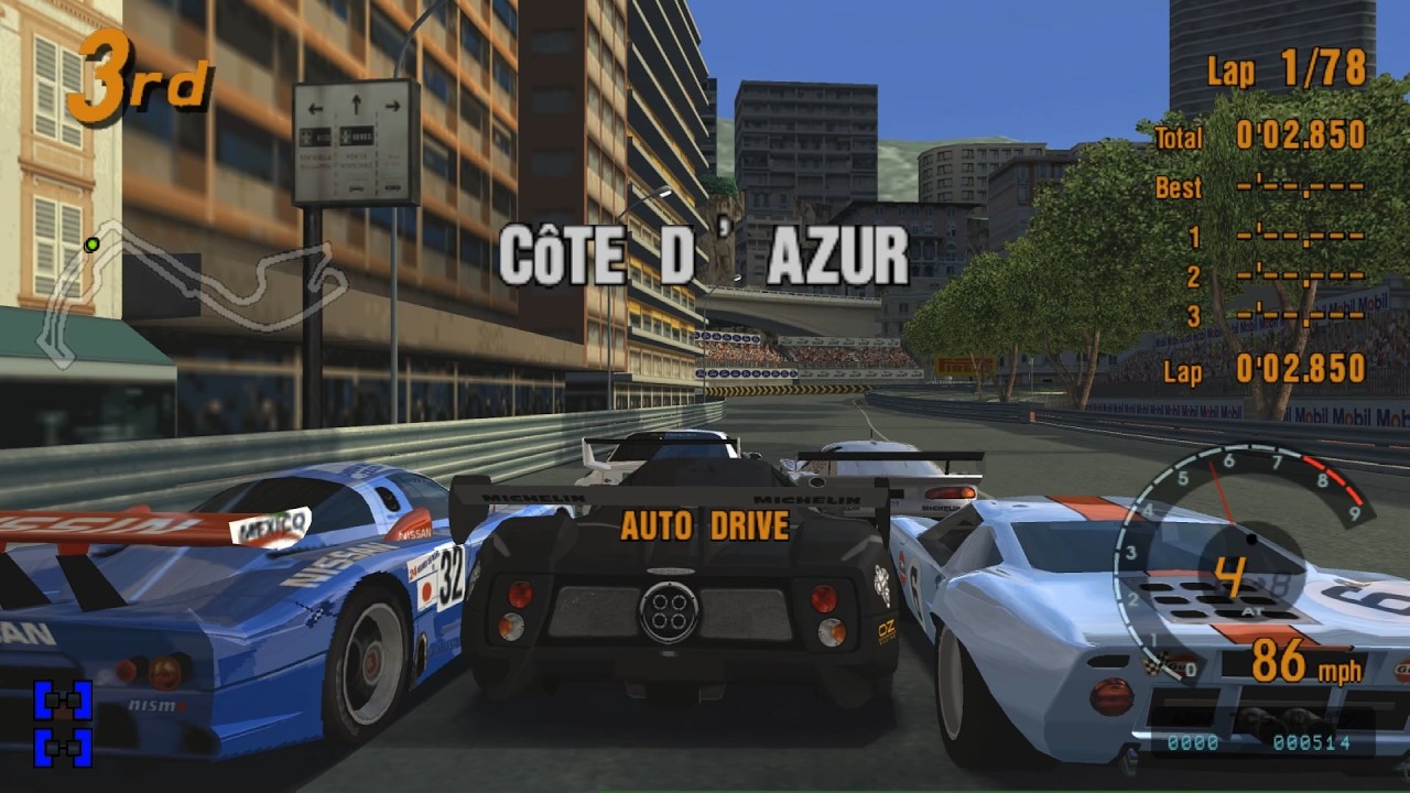 Gran Turismo 3: A-Spec Simulation Mode Endurance Races Mistral 78 Laps | PlayStation 2