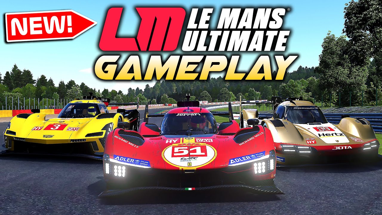 My First Races Playing LE MANS ULTIMATE Early Access Gameplay! AI First Impression, Hypercar & More!