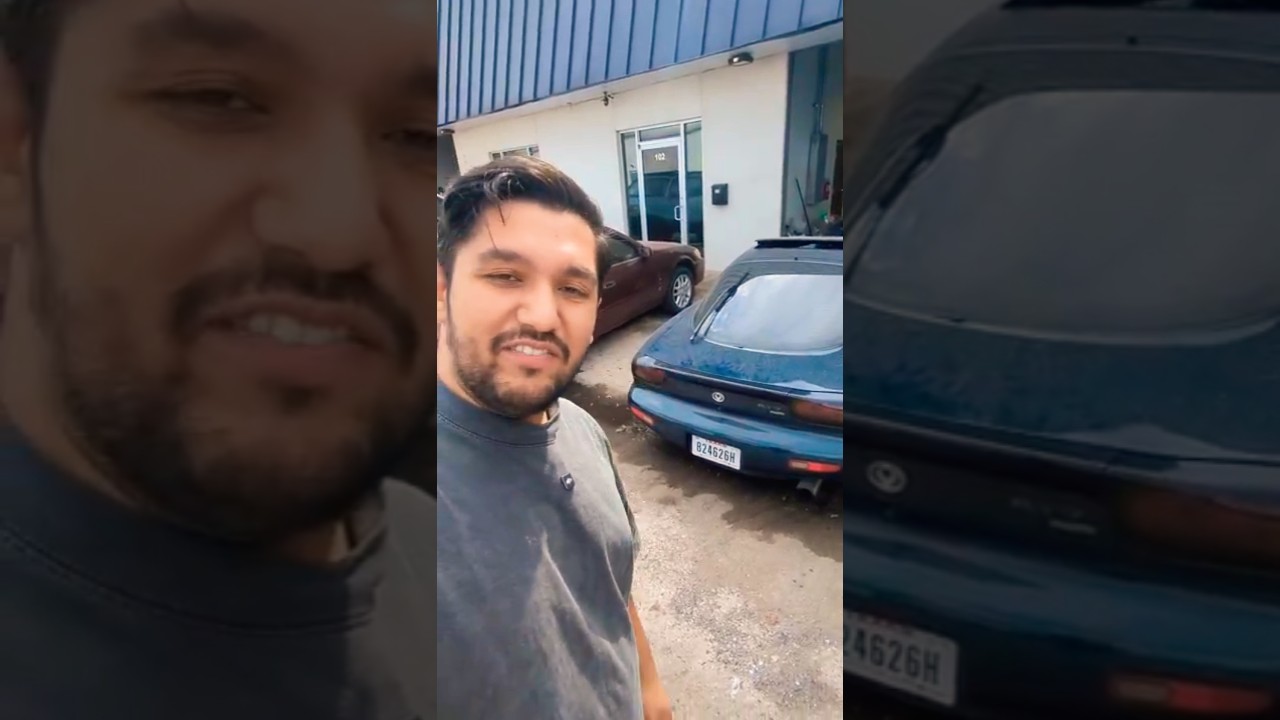 Я не могу влезть в свой FD RX-7...