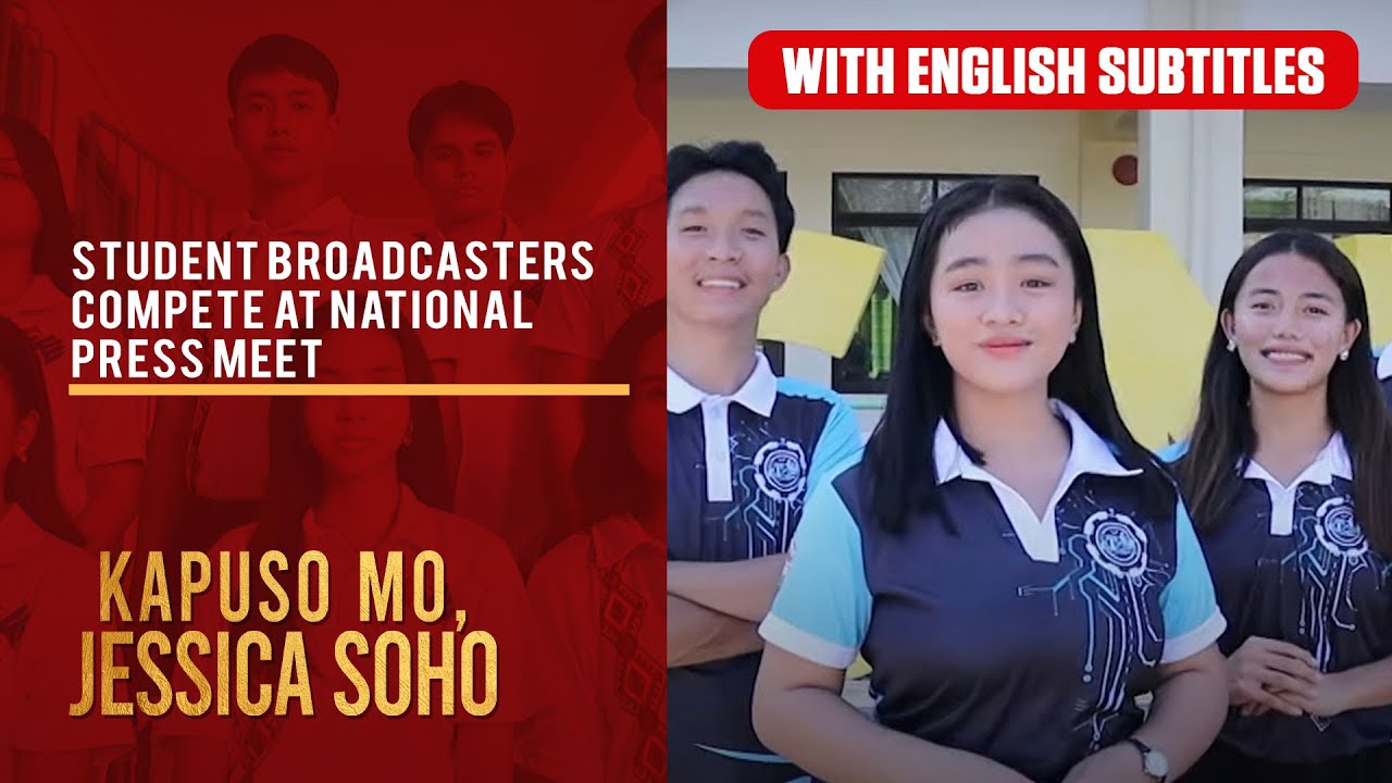 Student broadcasters compete at National Press Meet (with English subs) | Kapuso Mo, Jessica Soho