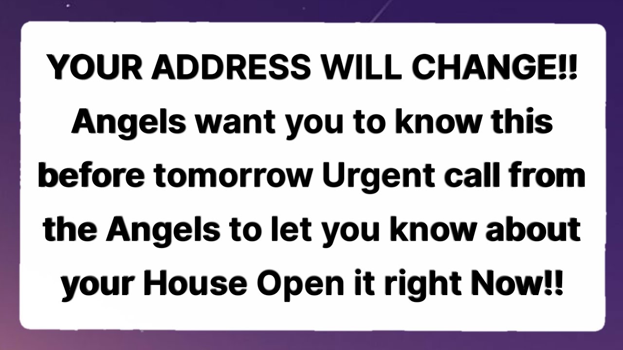 🌈Angels want you to know thisbefore tomorrow Urgent call from...!! Lord Miracles 11:11