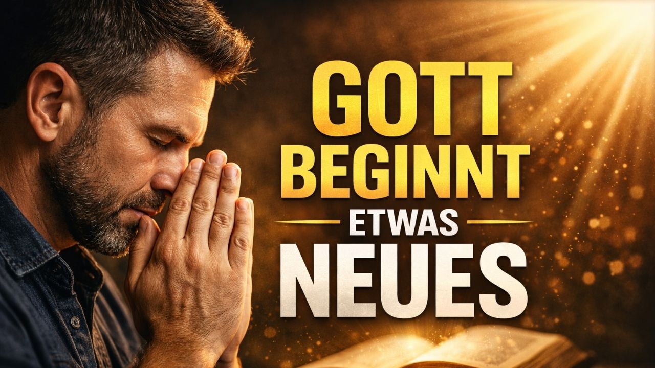 Heute schreibt Gott eine neue Seite über dein Leben – Beginne mit diesem Gebet