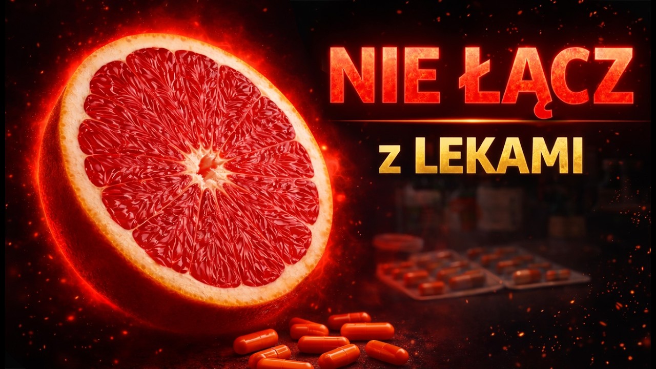 Toksyczny Cytrus: Dlaczego grejpfrut zamienia lekarstwa w truciznę?