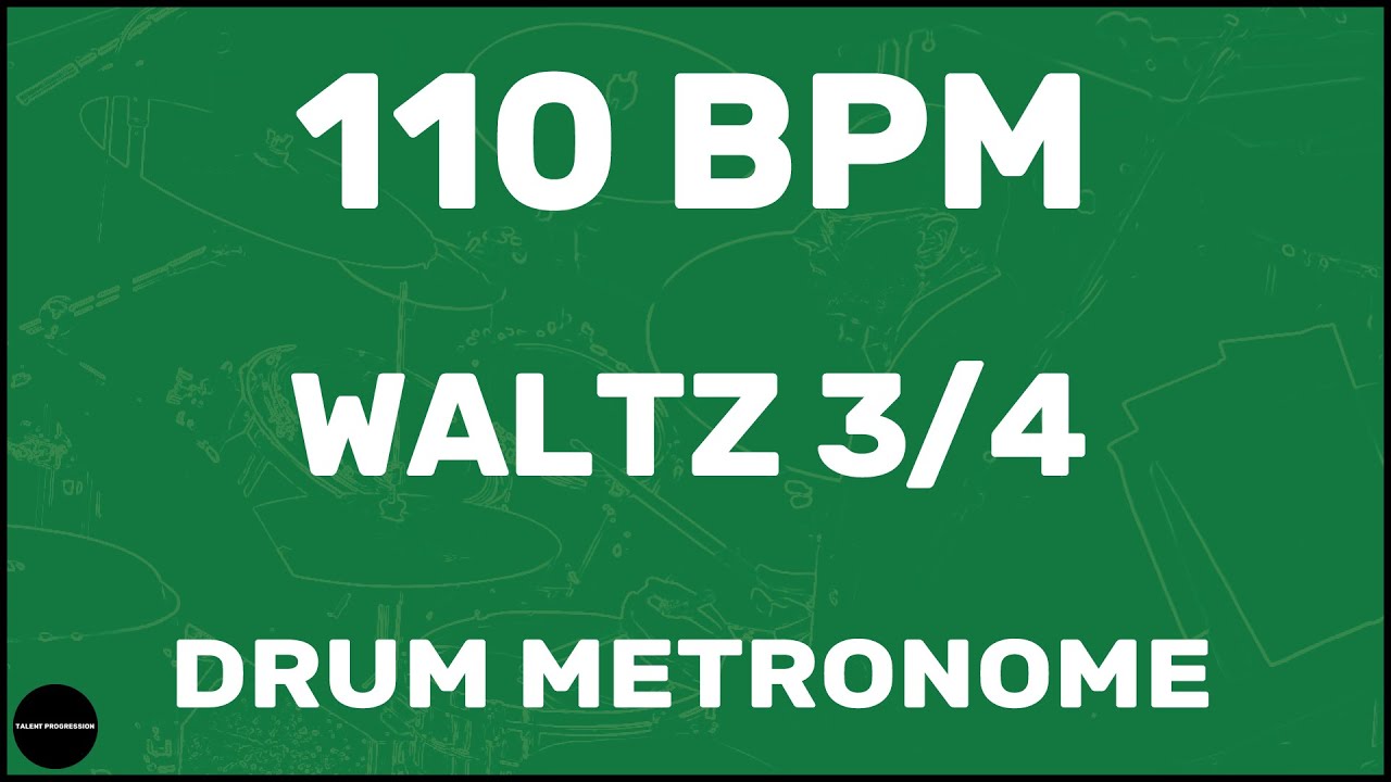 Waltz 3/4 | метроном | 110 BPM