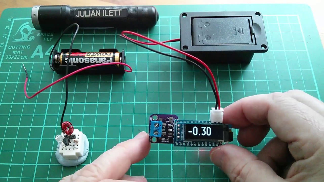 Julian's Joule Thief Experiments