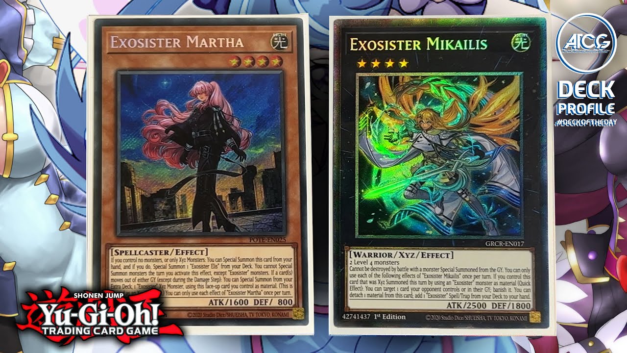 Yu-Gi-Oh! EXOSISTER Deck Profile - POWER OF THE ELEMENTS (August 2022)