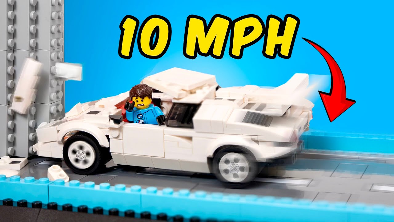 LEGO SPEED CHAMPIONS CRASH TESTING…💥