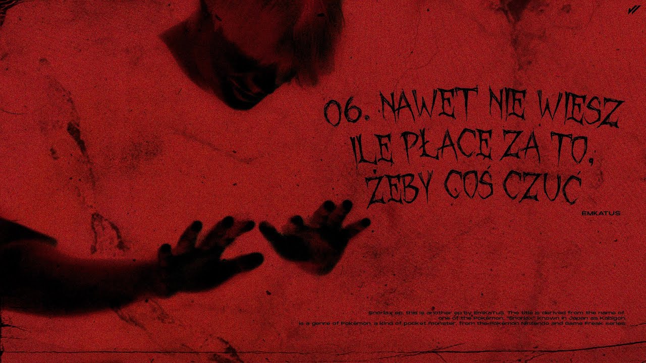 EmKaTus - Nawet nie wiesz ile płacę za to żeby coś czuć [prod. slicex]