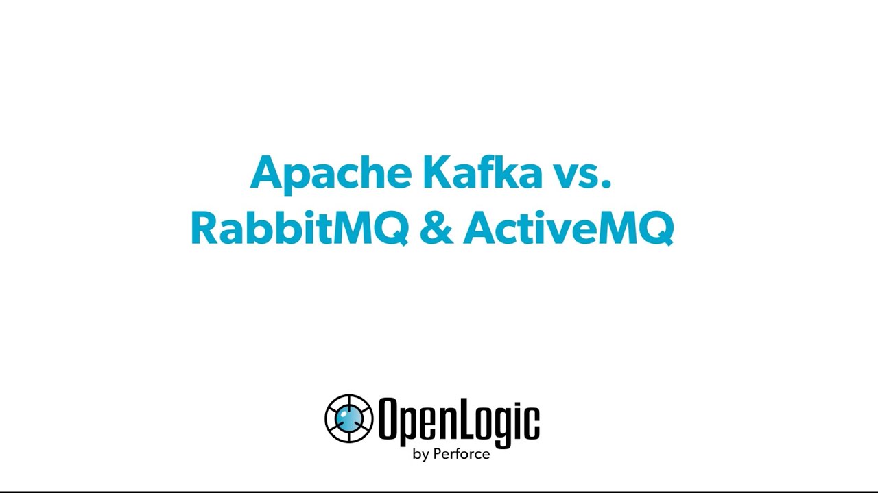 Apache Kafka vs  RabbitMQ & ActiveMQ