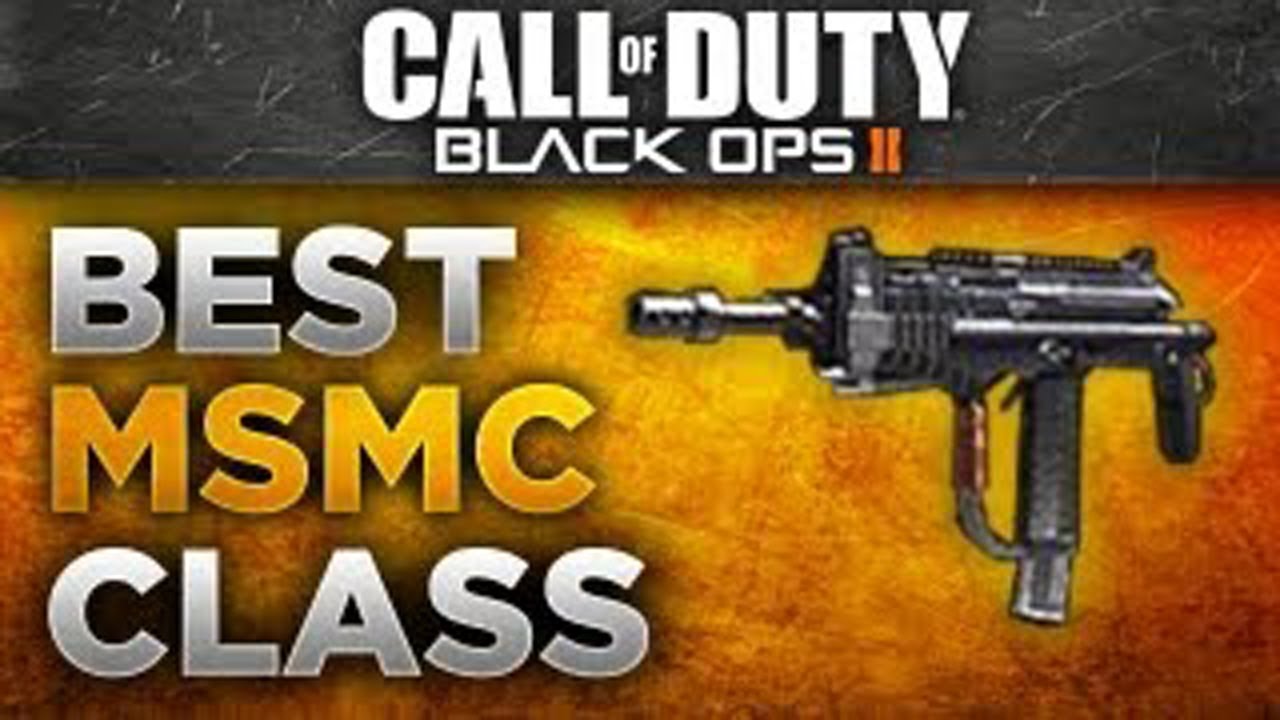 Black Ops 2: Best MSMC Class Setup Up