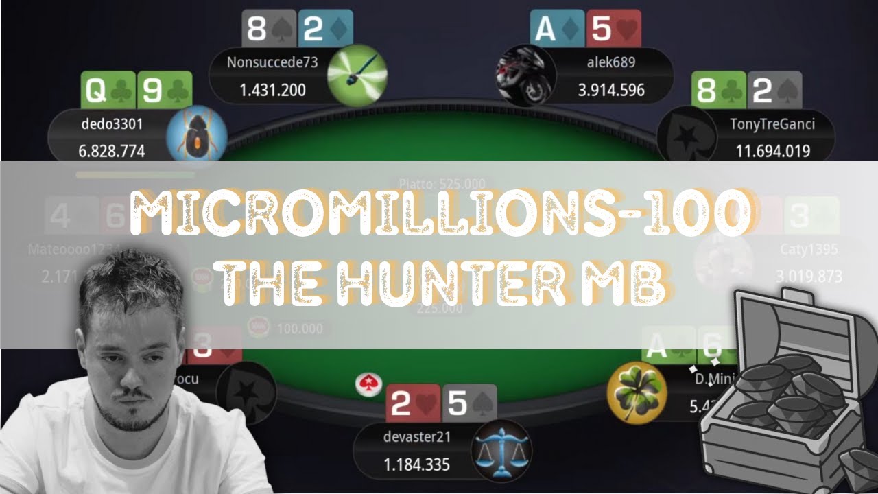Dario Minieri a carte scoperte: il tavolo finale del 2° posto MicroMillions di 'D.Minieri'