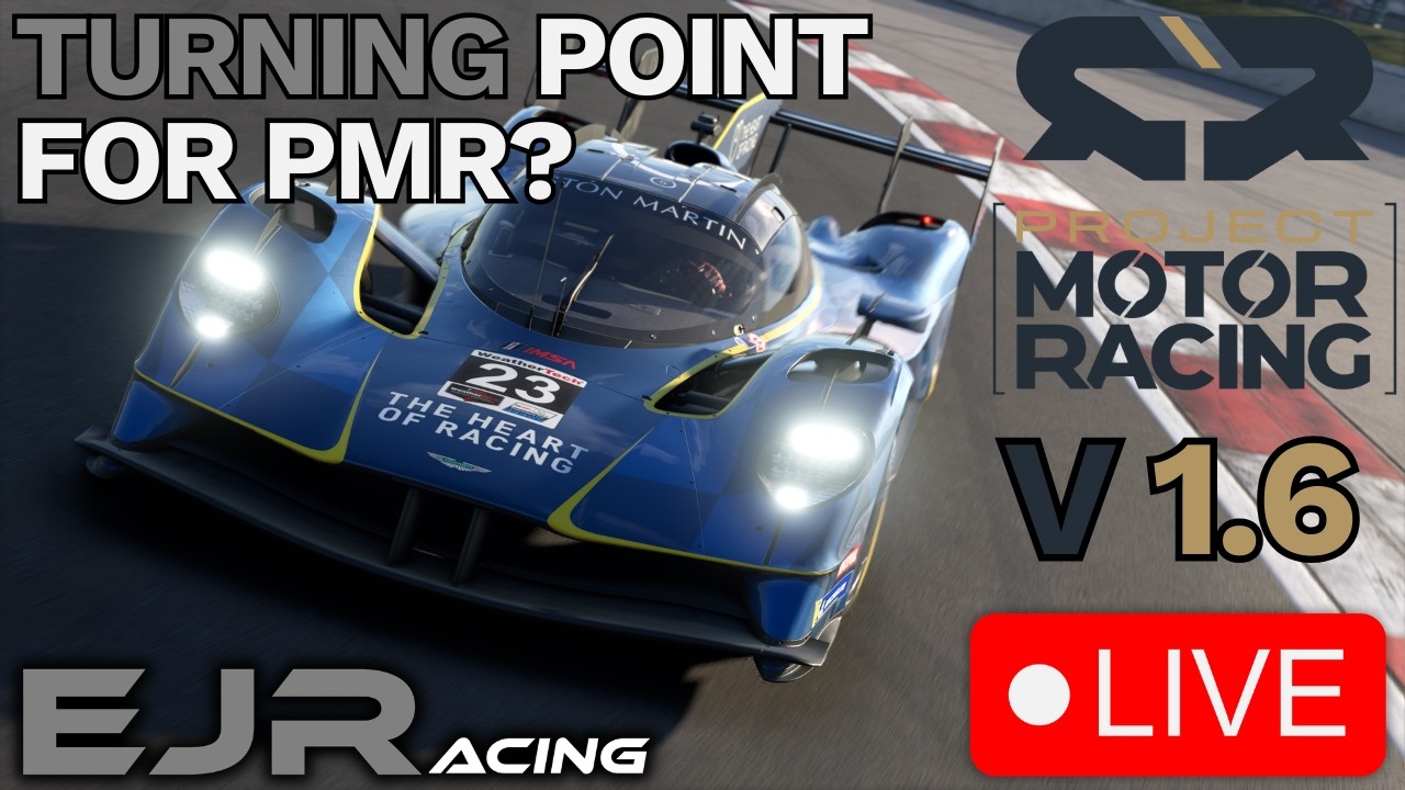 🔴LIVE - Project Motor Racing - Servers Down For Upcoming Patch?