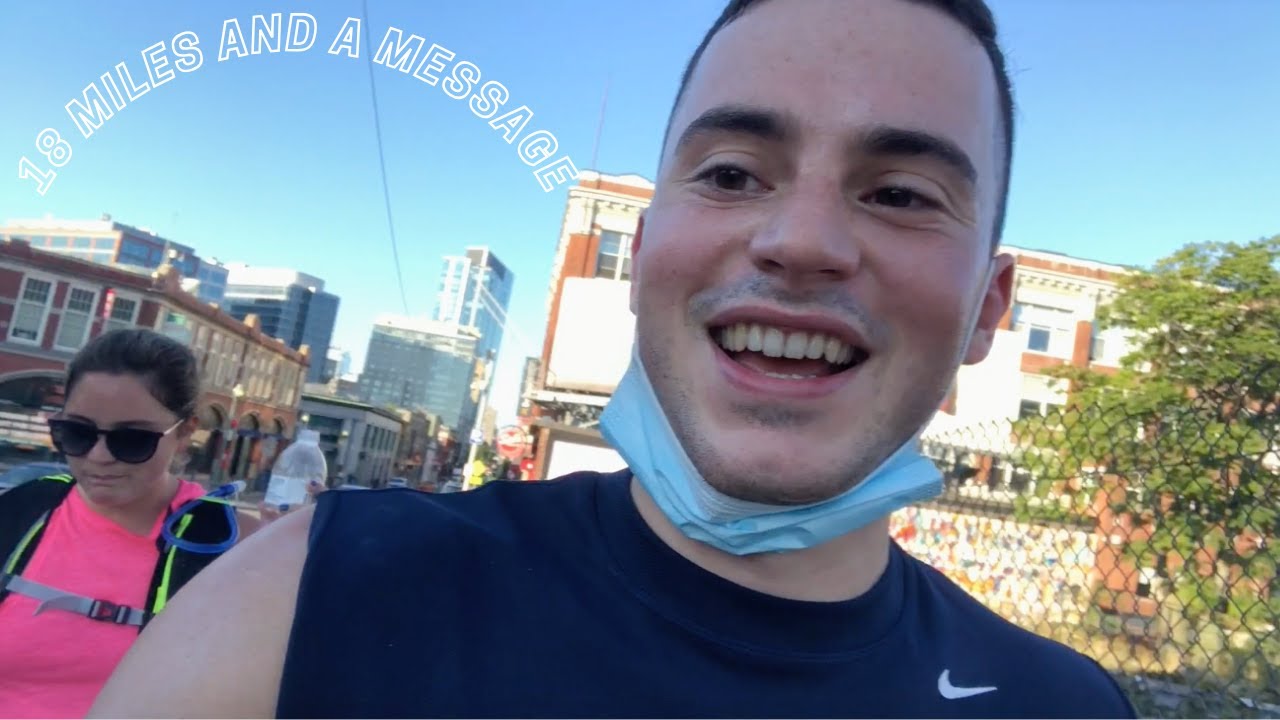 Running 18 Miles in Boston and an Important Message
