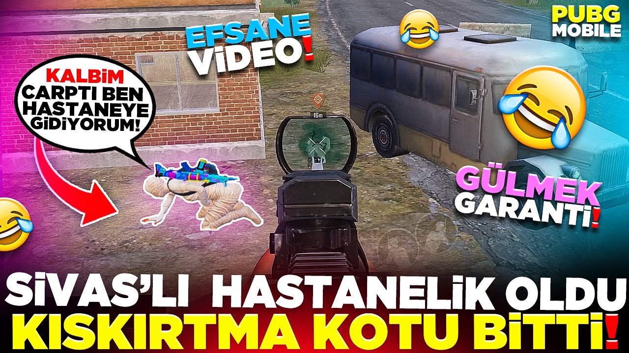 SİVASLI GECE HASTANELİK OLDU KIŞKIRTMA KÖTÜ BİTTİ 😱 | PUBG MOBILE