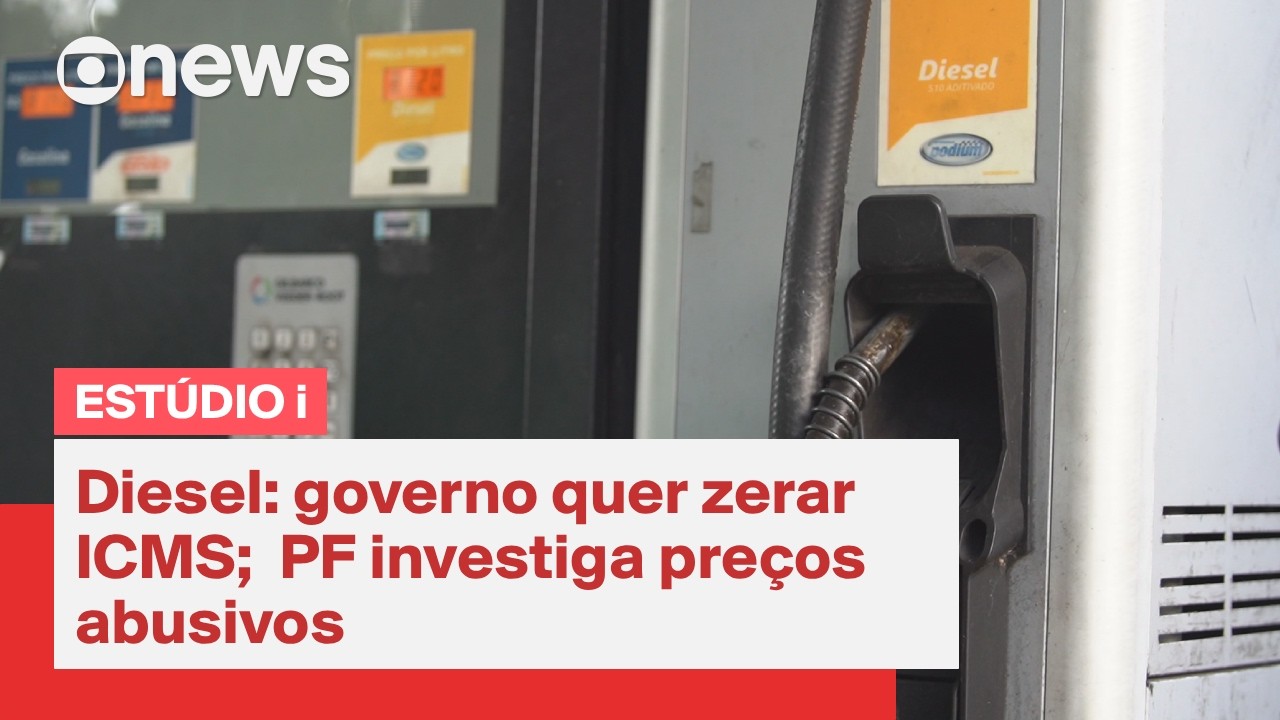Diesel: governo quer zerar ICMS e aciona PF para investigar preços abusivos