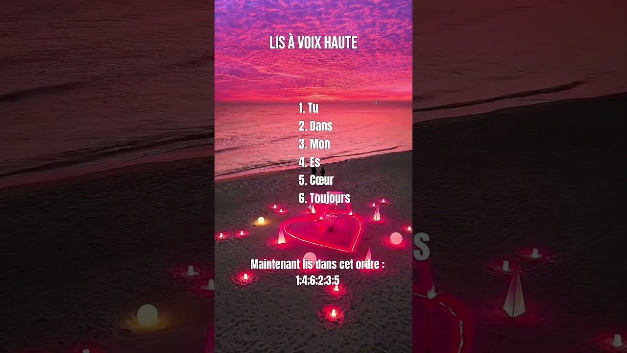 Lis &agrave; voix haute 🫶😻