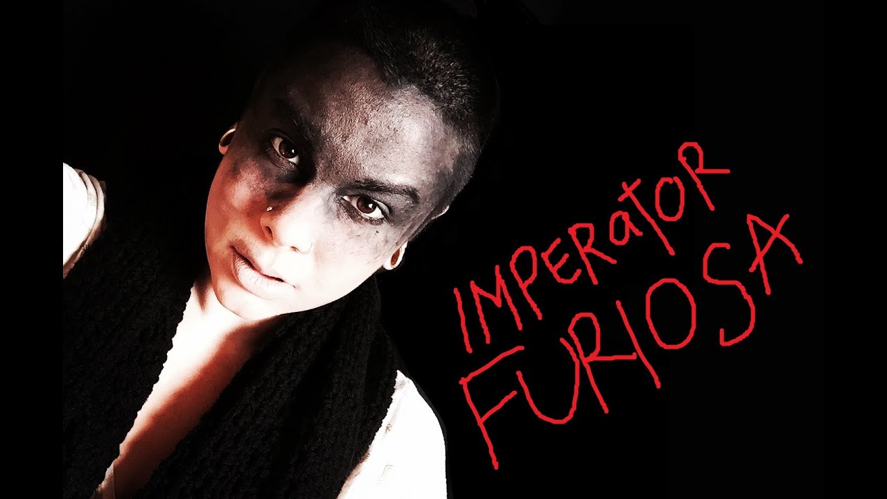 MAD MAX Imperator Furiosa Makeup/Paint Tutorial
