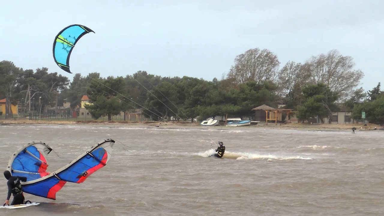 Sick jump in Medulin Kiteboarding