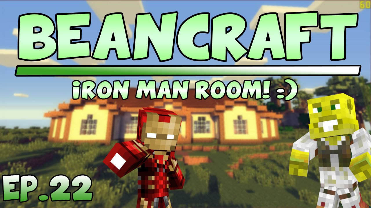 IRON MAN ROOM! | Beancraft S2 Ep. 22