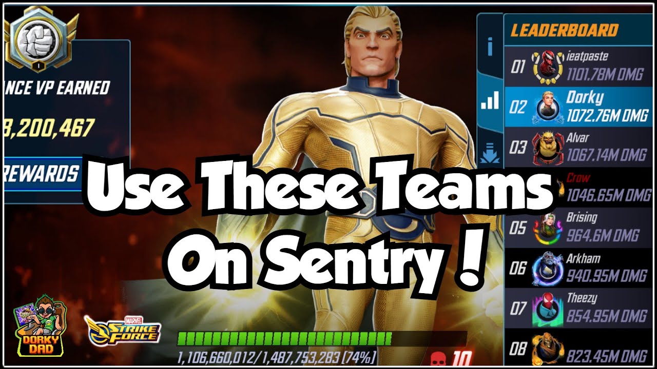 Наберите 700 миллионов с этими командами Sentry Teams EZPZ! | 1 миллиард, если Brimstone! | Marve...
