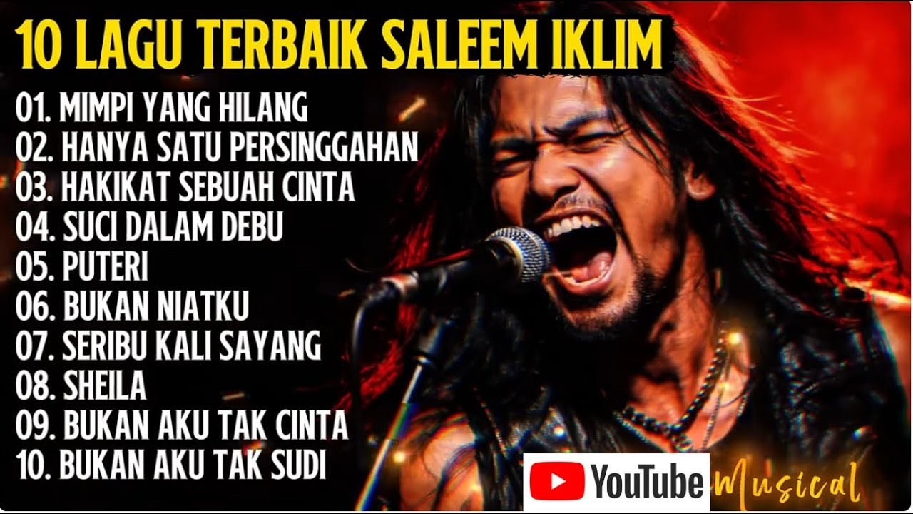 10 Lagu Saleem Iklim Cover Versi Rock Terbaik Full Album 2026