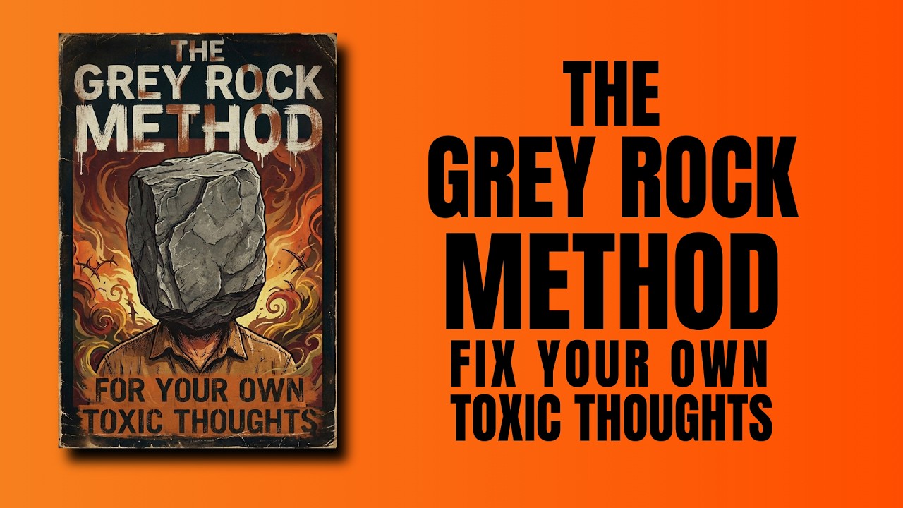 The Grey Rock Method for Your Own Toxic Thoughts (Audiobook)
