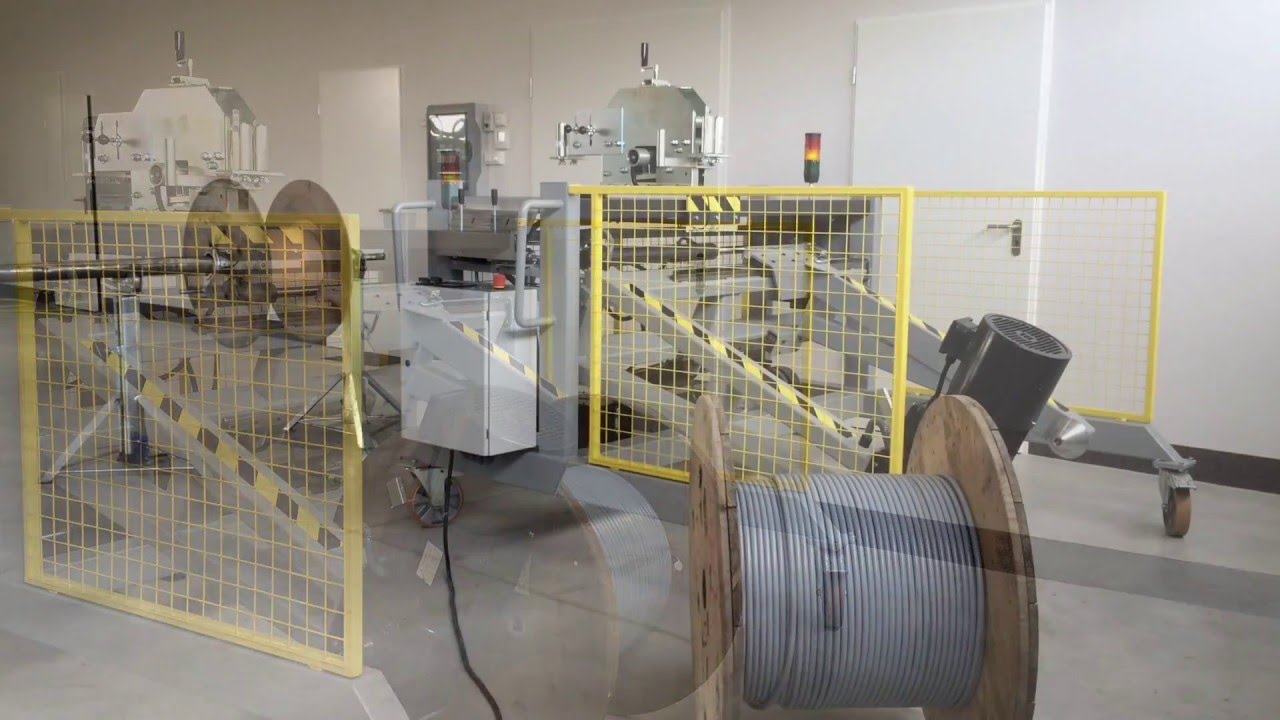 MORA 14 - zwijarka do kabli / cable winding machine www.miapp.pl