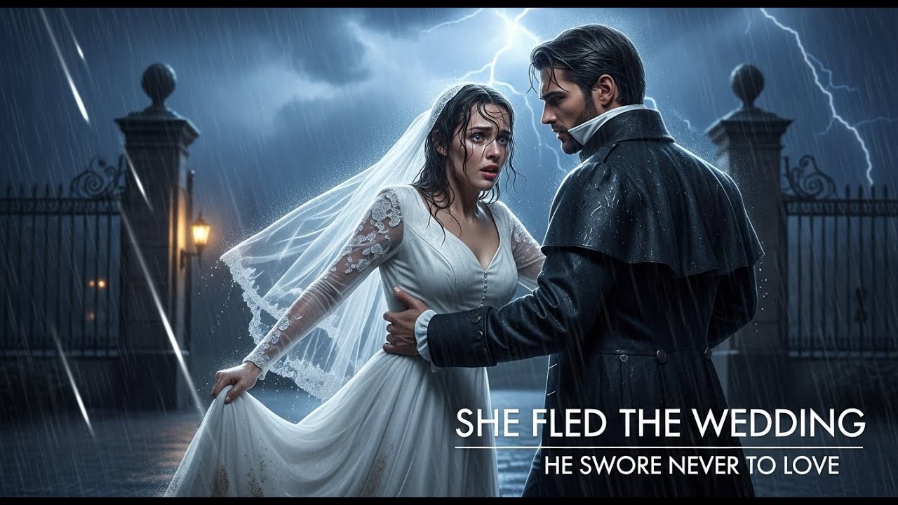 SHE FLED HER WEDDING IN THE POURING RAIN — ONLY TO COLLAPSE IN THE ARMS OF THE RUTHLESS DUKE WHO VOW