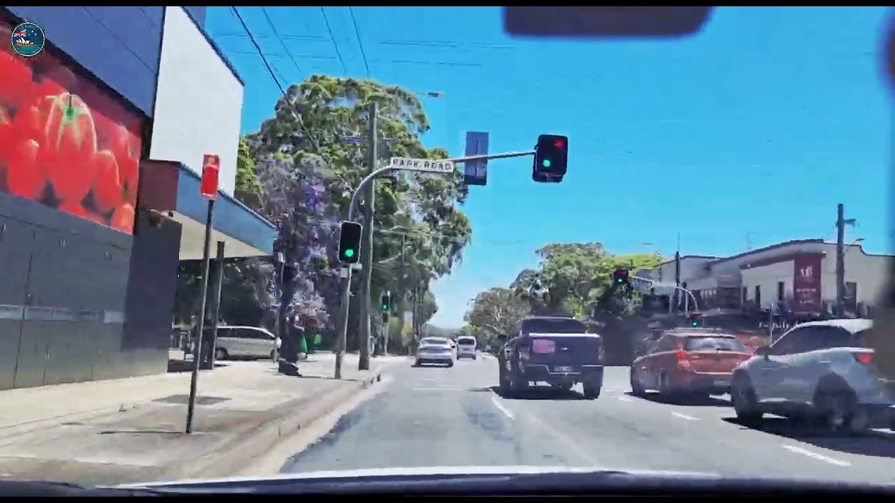 Victoria Road NSW | Driving Past Trumper Street-Sydney