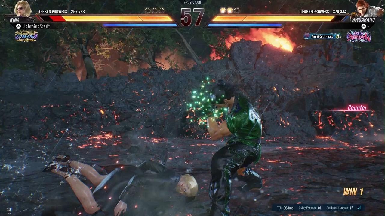Tekken 8 - Nina Gold Ranked Matches 2025/08/08 Part 2 (PS5)