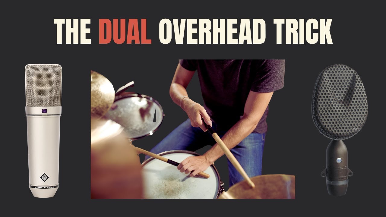 Drum Recording Secrets: Master Overheads for a Rich Sound