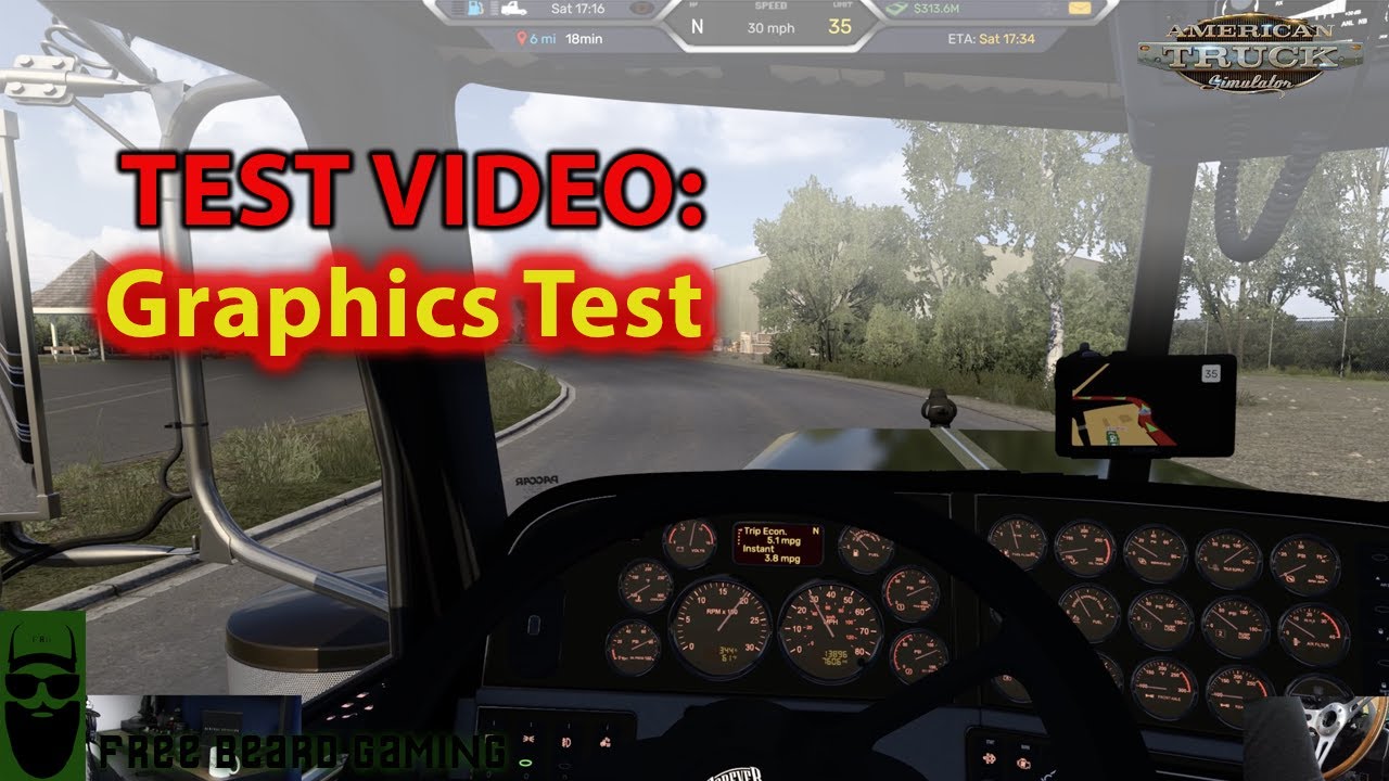 Testing Graphics With Project NexGen And Helpful Tweaks from Goggles56 | American Truck Simulator