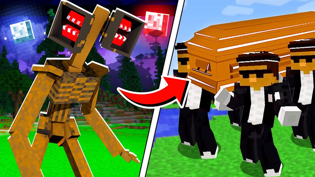 ASTRONOMIA SIREN HEAD COFFIN MEME DANCE in MINECRAFT!