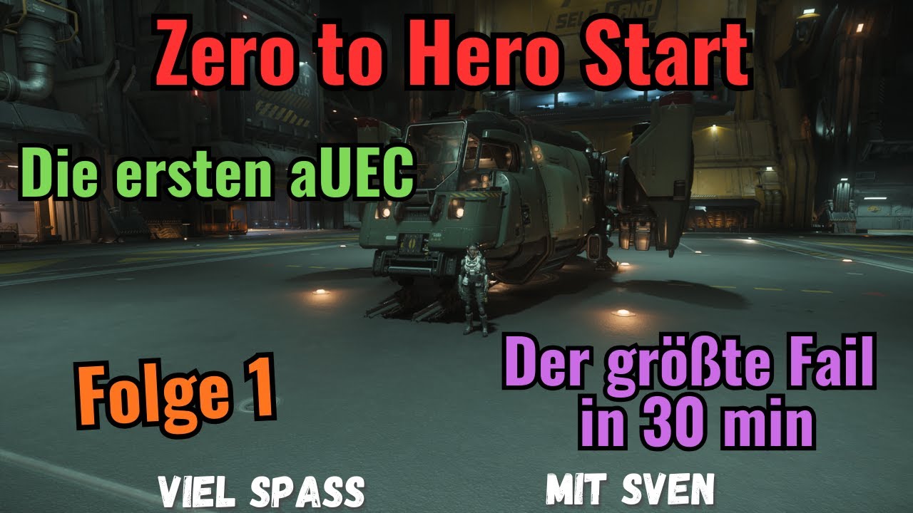Zero to Hero (4.5) – Folge 1: Merc Missions, Knast & unser erstes echtes aUEC