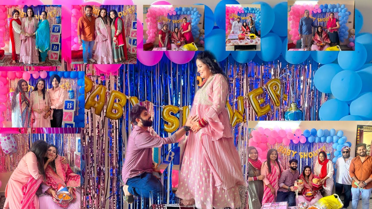 Baby Shower| Punjabi baby shower function #godhbharai #babyshower #amankichaman