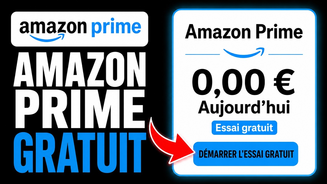 Comment AVOIR Amazon Prime GRATUITEMENT | Essai Gratuit et Avantages