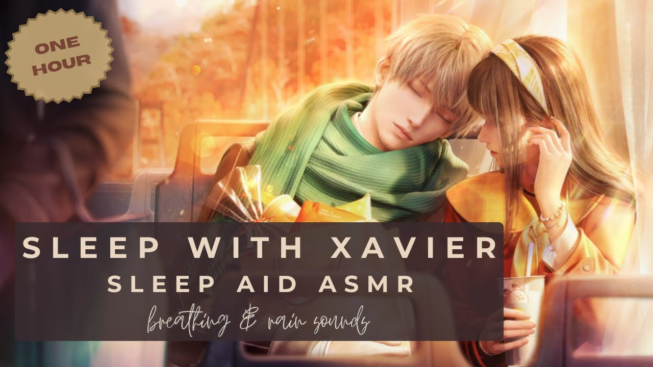 Sleep With Xavier | Love and Deepspace ASMR [Sleep Aid] [Breathing] [Rain & Thunder Sounds]