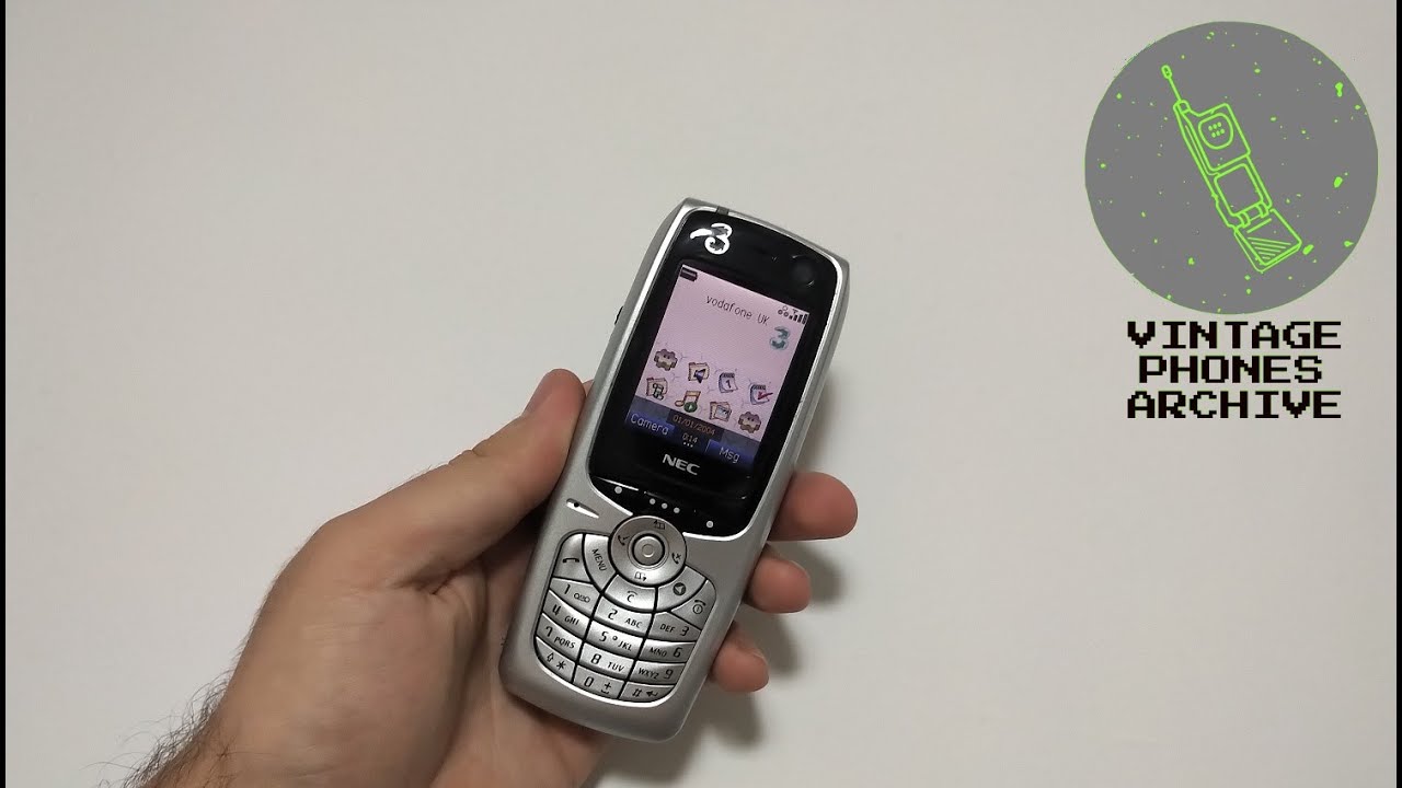 NEC E228 Mobile phone menu browse, ringtones, games, wallpapers
