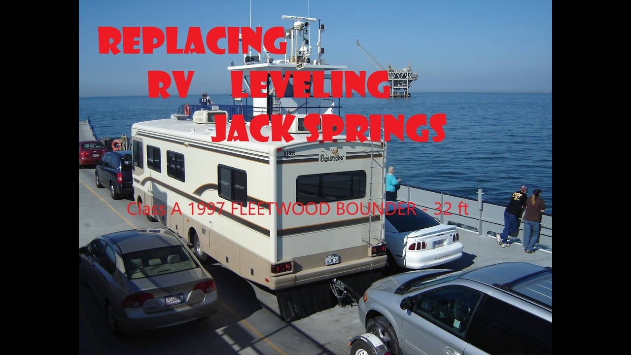 RV Hydraulic leveling Jack Spring Replacement