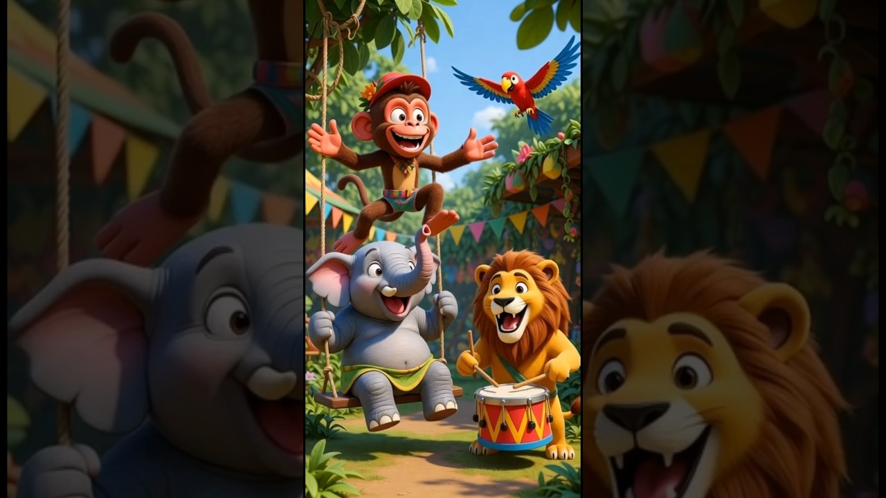 जानवरों का मेला 🐘🦒🐯