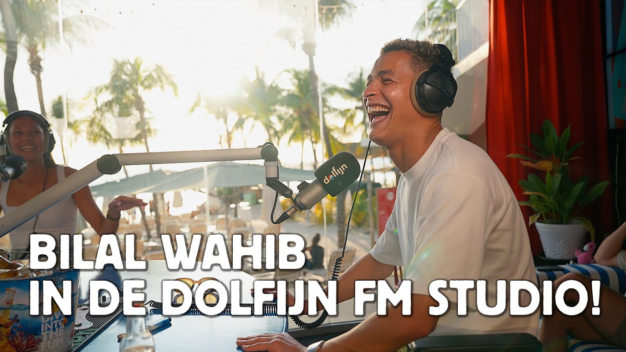 'DIT MAG IK EIGENLIJK NIET ZEGGEN' Bilal Wahib in de studio!