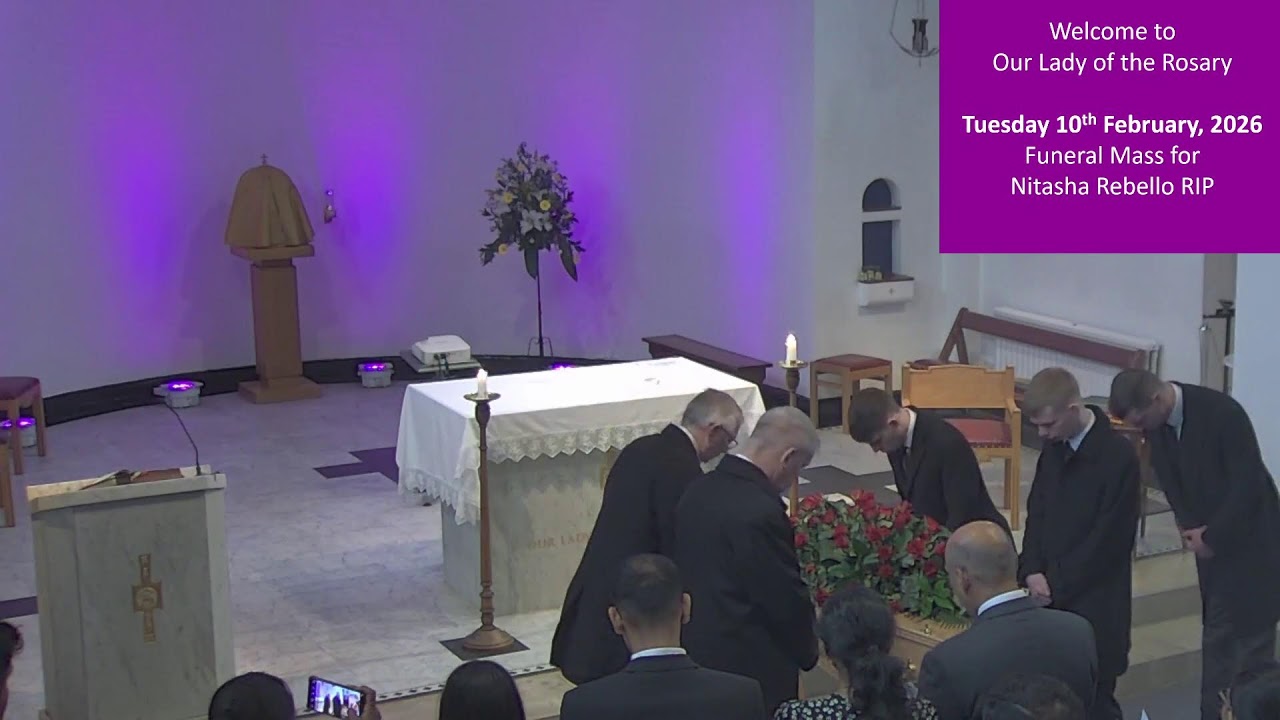 Funeral Mass for Nitasha Rebello RIP