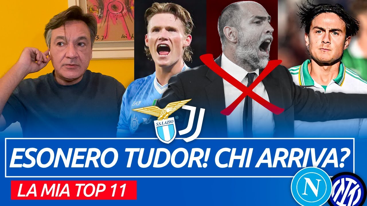 CLAMOROSO: TUDOR ESONERATO! Napoli e Roma in vetta in SERIE A | Top11 8ª giornata