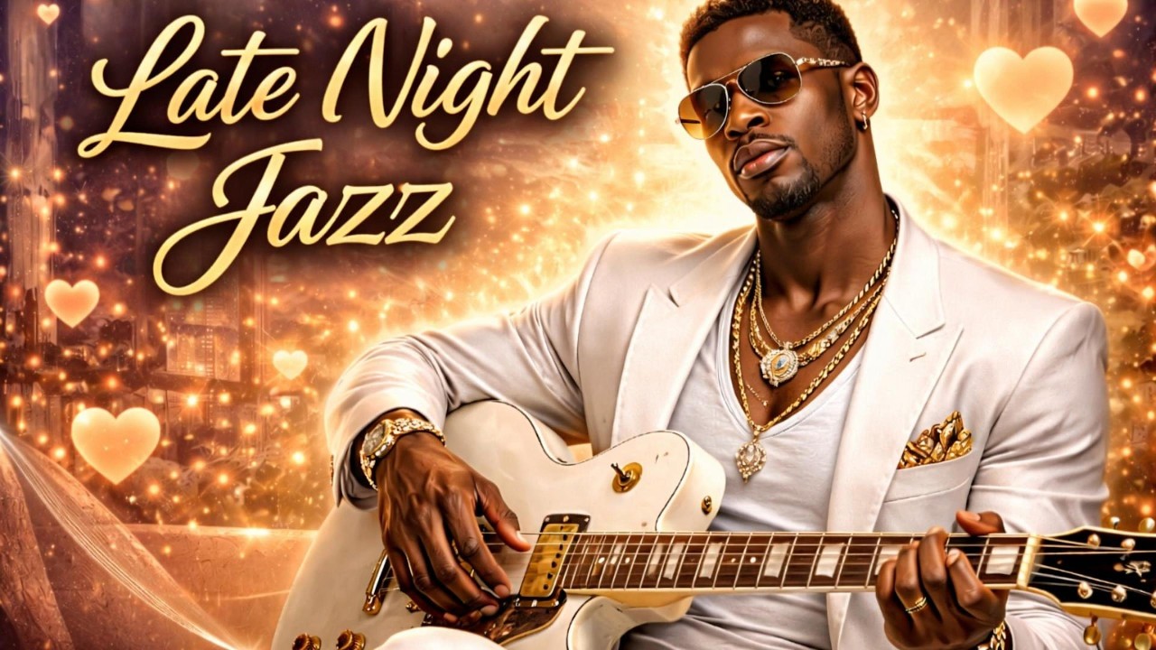 White Suit, White Guitar | Smooth Jazz | Late Night Jazz Vibes with Coffee🎸🔥❤️